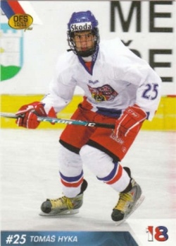 Tomas Hyka Reprezentace U18 OFS 2010/11 Reprezentace U18 #17