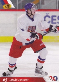 Lukas Prokop Reprezentace U20 OFS 2010/11 Reprezentace U20 #13