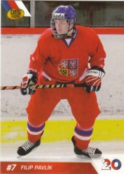 Filip Pavlik Reprezentace U20 OFS 2010/11 Reprezentace U20 #29