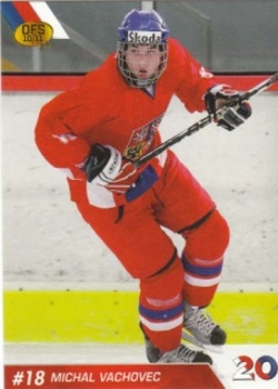 Michal Vachovec Reprezentace U20 OFS 2010/11 Reprezentace U20 #38