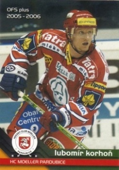 Lubomir Korhon Pardubice OFS 2005/06 #156