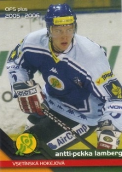 Antti-Pekka Lamberg Vsetin OFS 2005/06 #219