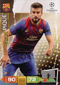 Gerard Piqué FC Barcelona 2011/12 Panini Adrenalyn XL CL #24