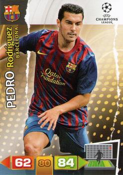 Pedro Rodríguez FC Barcelona 2011/12 Panini Adrenalyn XL CL #34