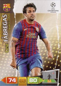 Cesc Fabregas FC Barcelona 2011/12 Panini Adrenalyn XL CL #35