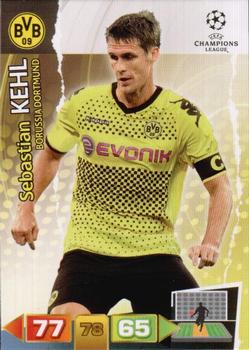Sebastian Kehl Borussia Dortmund 2011/12 Panini Adrenalyn XL CL #72