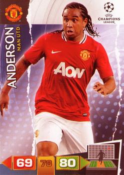 Anderson Manchester United 2011/12 Panini Adrenalyn XL CL #150