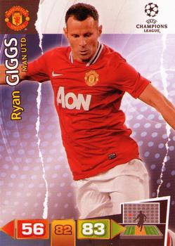 Ryan Giggs Manchester United 2011/12 Panini Adrenalyn XL CL #151