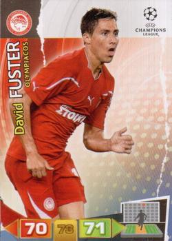 David Fuster Olympiacos FC 2011/12 Panini Adrenalyn XL CL #187