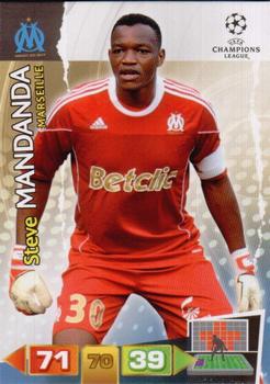 Steve Mandanda Olympique Marseille 2011/12 Panini Adrenalyn XL CL #192