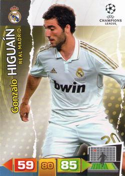 Gonzalo Higuain Real Madrid 2011/12 Panini Adrenalyn XL CL #236