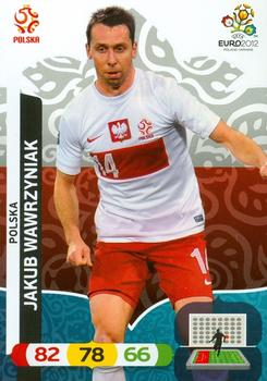 Jakub Wawrzyniak Poland Panini UEFA EURO 2012 #154