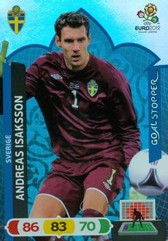 Andreas Isaksson Sweden Panini UEFA EURO 2012 Goal Stopper #238