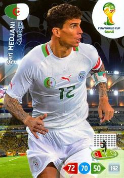 Carl Medjani Taider Algeria Panini 2014 World Cup #2