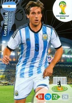 Lucas Biglia Argentina Panini 2014 World Cup #11