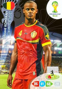 Vincent Kompany Belgium Panini 2014 World Cup #29
