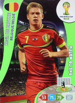 Kevin De Bruyne Belgium Panini 2014 World Cup One to Watch #31