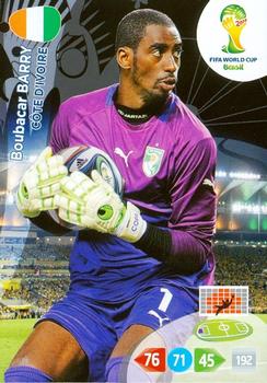 Boubacar Barry Cote D'Ivoire Panini 2014 World Cup #95