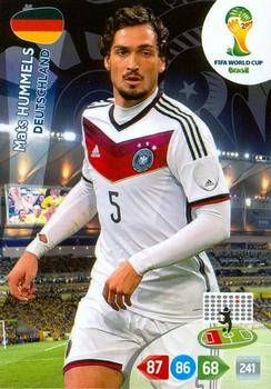 Mats Hummels Germany Panini 2014 World Cup #106