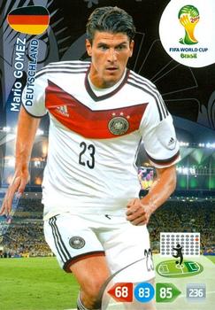 Mario Gomez Germany Panini 2014 World Cup #117