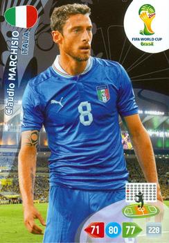 Claudio Marchisio Italy Panini 2014 World Cup #215