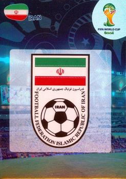 Team logo Iran Panini 2014 World Cup #202
