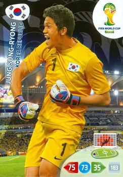 Jung Sung-Ryong South Korea Panini 2014 World Cup #236