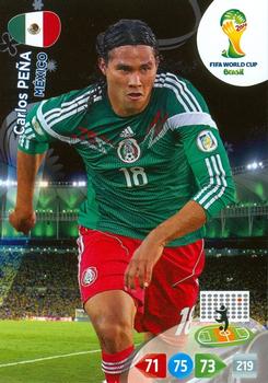 Carlos Pena Mexico Panini 2014 World Cup #246
