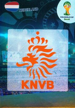 Team logo Nederland Panini 2014 World Cup #250