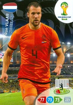 Ron Vlaar Netherlands Panini 2014 World Cup #254