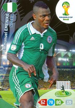 Emmanuel Emenike Nigeria Panini 2014 World Cup #267