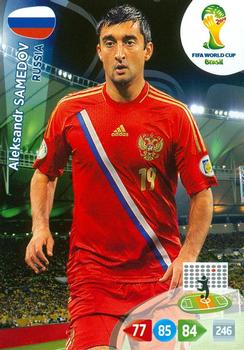 Aleksandr Samedov Russia Panini 2014 World Cup #289