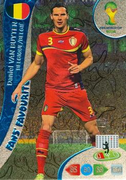 Daniel Van Buyten Belgium Panini 2014 World Cup Fans' Favourite #327
