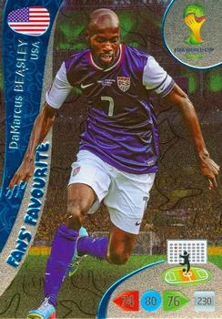 DaMarcus Beasley USA Panini 2014 World Cup Fans' Favourite #351