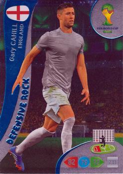 Gary Cahill England Panini 2014 World Cup Defensive Rock #369