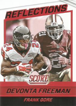 D. Freeman/F. Gore Falcons/San Francisco 49 2016 Panini Score NFL Reflections#18
