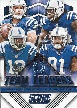 Newsome / Luck / Hilton / Richardson Ind. Colts 2015 Panini Score NFL L #17