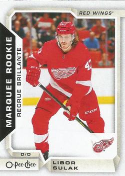 Libor Sulak Detroit Red Wings UD O-Pee-Chee 2018/19 Marquee Rookies #637