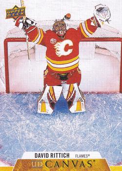 David Rittich Calgary Flames Upper Deck 2020/21 Series 2 UD Canvas #C134