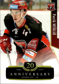 Patrik Miskar Hradec Kralove OFS 2017/18 Serie II. Retro #307