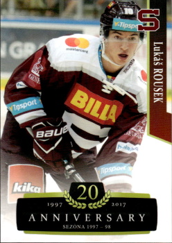 Lukas Rousek Sparta OFS 2017/18 Serie II. Retro #342