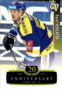 Pavel Sedlacek Zlin OFS 2017/18 Serie II. Retro #390