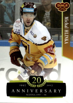 Michal Hlinka Jihlava OFS 2017/18 Serie II. Retro #399