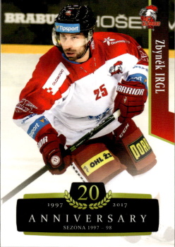 Zbynek Irgl Olomouc OFS 2017/18 Serie II. Retro #479