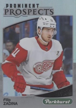 Filip Zadina Detroit Red Wings Upper Deck Parkhurst 2019/20 Prominent Pro #PP-15