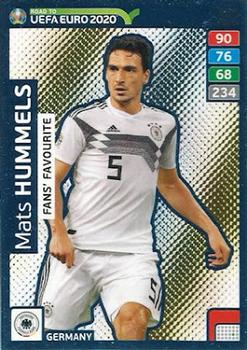 Mats Hummels Germany Panini Road to EURO 2020 Fans' Favourite #250