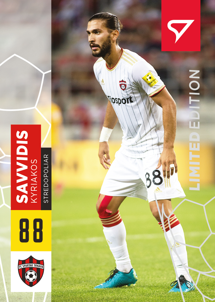 Kyriakos Savvidis Trnava SportZoo Fortuna Liga 2021/22 Limited /35 #50