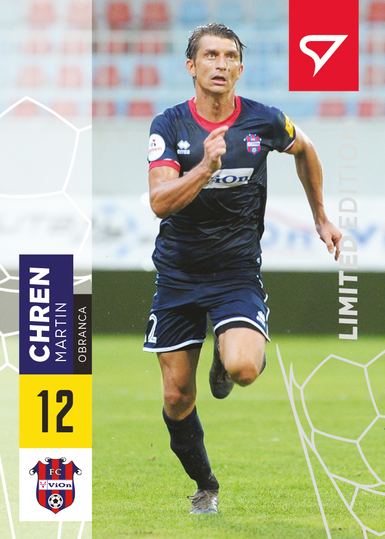 Martin Chren Zlate Moravce SportZoo Fortuna Liga 2021/22 Limited /35 #74