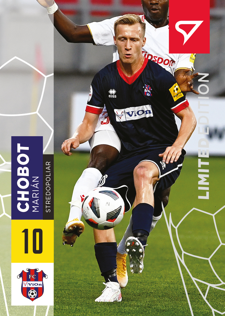 Marian Chobot Zlate Moravce SportZoo Fortuna Liga 2021/22 Limited /35 #80