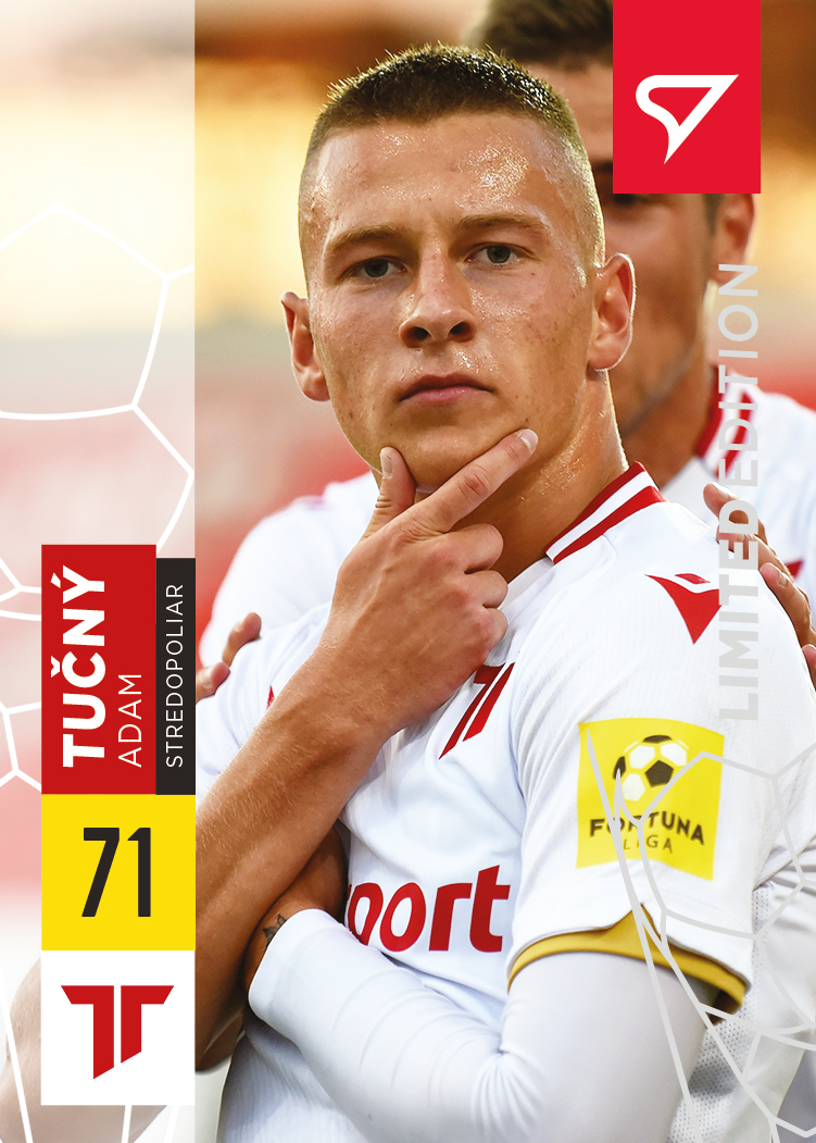 Adam Tucny Trencin SportZoo Fortuna Liga 2021/22 Limited /35 #96